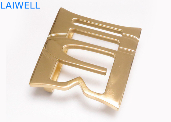 Fivelas de cinto ocidentais de Custom Letter Metal do vaqueiro do estilo do projeto o mais novo com revestimento de prata