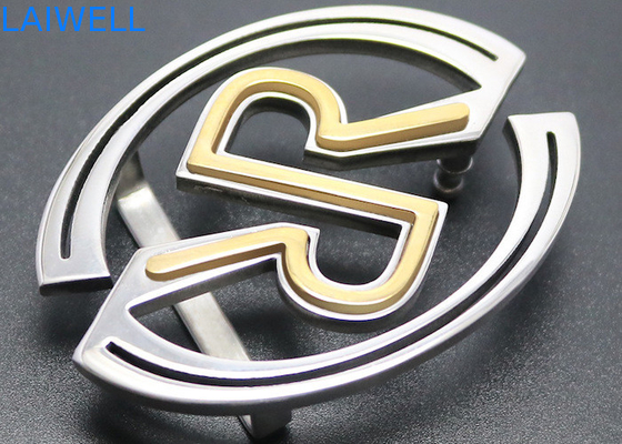 Fivela de cinto ocidental do metal de Solid Stainless Steel do vaqueiro para o desempenho durável