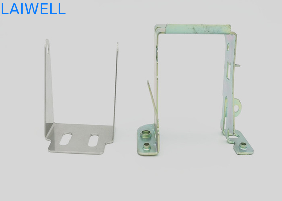 Processar o metal feito sob encomenda que carimba o apoio do hardware da elevada precisão fixou as peças