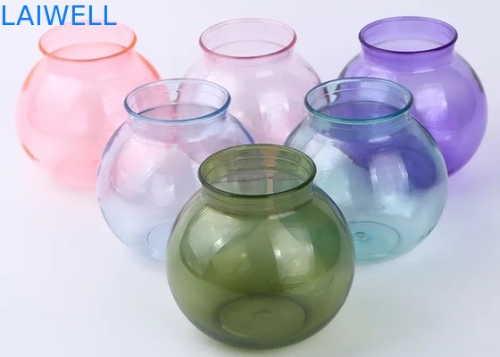 600ML personalizou o recipiente de plástico do vaso do ANIMAL DE ESTIMAÇÃO com resistência química e UV alta