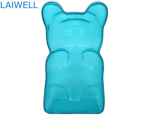 projeto feito sob encomenda Honey Containers plástico do urso de Custe da cor 169G para B2B com projeto personalizado