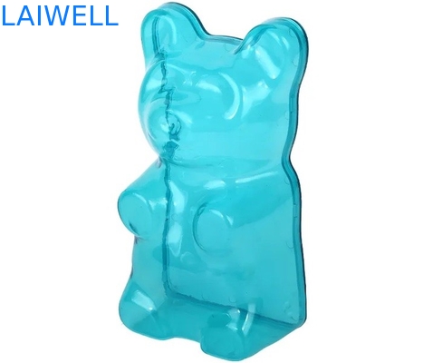 projeto feito sob encomenda Honey Containers plástico do urso de Custe da cor 169G para B2B com projeto personalizado