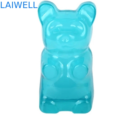 projeto feito sob encomenda Honey Containers plástico do urso de Custe da cor 169G para B2B com projeto personalizado