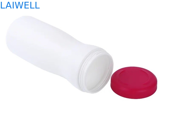 Recipientes plásticos Cosmo do cilindro do HDPE 800ML em volta das garrafas com a impressão do tampão de parafuso disponível