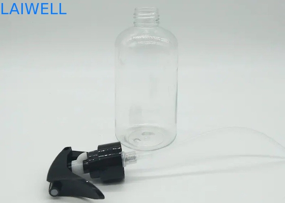 Recipiente plástico do empacotador da garrafa do pulverizador do disparador do ANIMAL DE ESTIMAÇÃO 250ML com porto de carga de Shenzhen & imprimir disponível