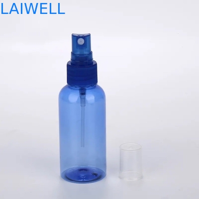 Dos bens altos feitos sob encomenda azuis da garrafa do pulverizador do ANIMAL DE ESTIMAÇÃO de 60MM frasco plástico Leakproof