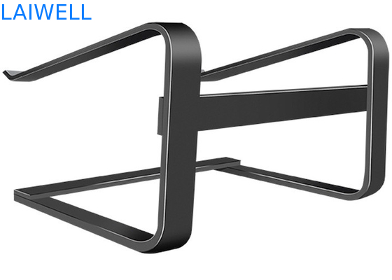 Suporte Desktop de alumínio de prata do portátil do metal do peso leve de 260*230*160MM