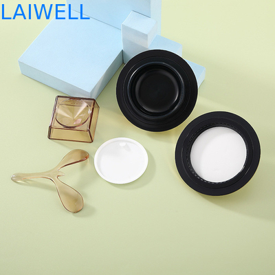 Recipientes de plástico para creme para os olhos mini luxuoso personalizado 30G com tampas de travamento herméticas
