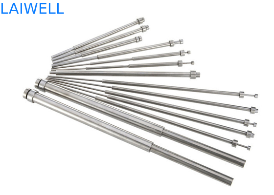 Ejetor feito sob encomenda Rod do cilindro do dedal dos componentes SKD61 do molde de metal do tratamento térmico da vaporização do vácuo de Japão