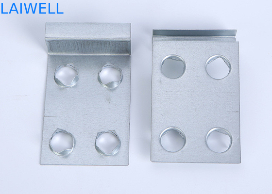 Processamento de embalagens metálicas personalizadas Caixa de madeira Acessórios de hardware Gancho de suporte Lata de aço galvanizado