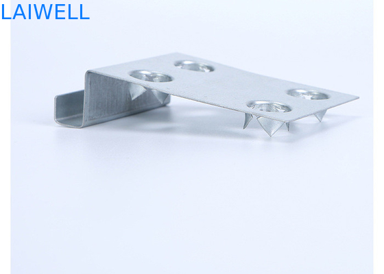Processamento de embalagens metálicas personalizadas Caixa de madeira Acessórios de hardware Gancho de suporte Lata de aço galvanizado