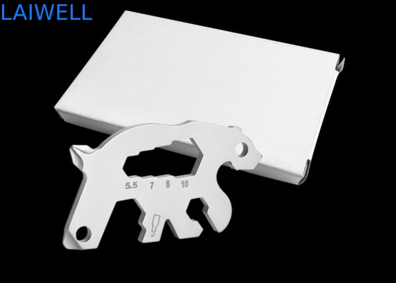 55MM Orenador de garrafas de metal leve e de desenho animal item durável de aço inoxidável cartão de ferramenta EDC multiuso