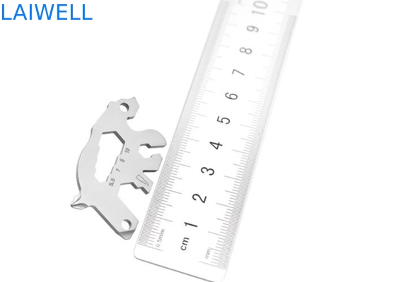 55MM Orenador de garrafas de metal leve e de desenho animal item durável de aço inoxidável cartão de ferramenta EDC multiuso