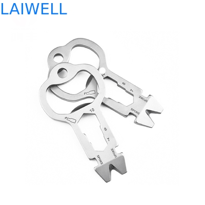 Custom Lightweight 60MM durável de aço inoxidável multiuso EDC ferramenta cartão de abertura de garrafas de metal