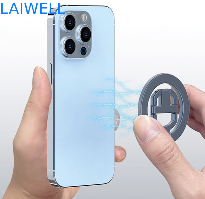 56.5 * 4MM Custom Ring Holder Nova Creative Zinc Alloy Ultra-fina magnética porta-telefone móvel