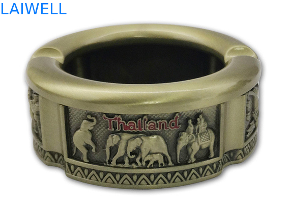 82*32MM Bronze de cor Zin Alloy Personalizável Portavel Metal Die Casting Ceniçaria