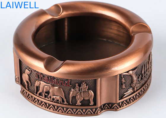 82*32MM Bronze de cor Zin Alloy Personalizável Portavel Metal Die Casting Ceniçaria