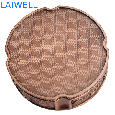 82*32MM Bronze de cor Zin Alloy Personalizável Portavel Metal Die Casting Ceniçaria