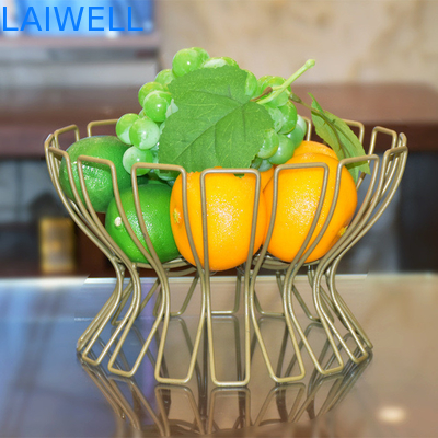 25*22*16CM Gravação a laser Logo Negro Forno Europeu Arte de Ferro Cesto de Frutas utensílios domésticos de metal Para requisitos do cliente