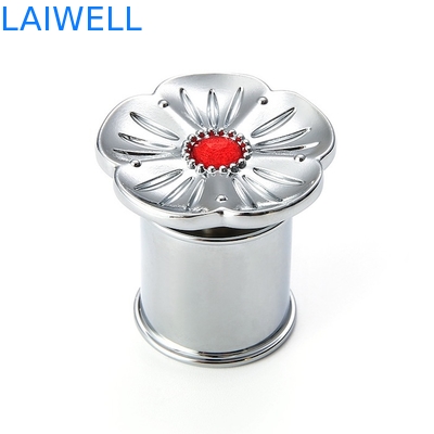 Desenho exclusivo de luxo Revestimento de prata fundição a moagem liga de zinco tampa de garrafa de perfume tampas de garrafa de perfume para embalagens de perfumes