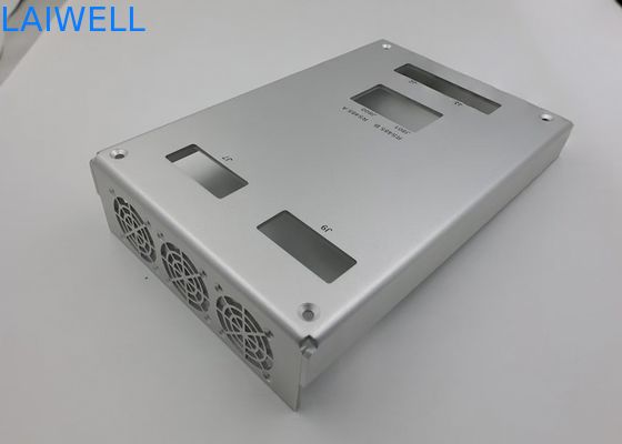 Impressão Personalizada em Silk Screen Processamento de Chapa de Alumínio Anodizado Carcaça do Chassi Corte a Laser Dobra Sem Emenda
