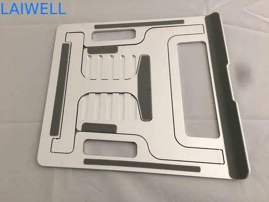 Suporte de alumínio dobrável personalizado da tabuleta do suporte de pouco peso do portátil do metal de 3.5mm