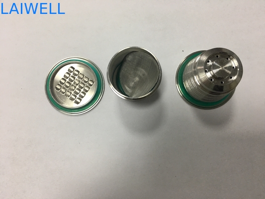 Torno do CNC que faz à máquina a cápsula do café SS304/o copo reusáveis filtro de café