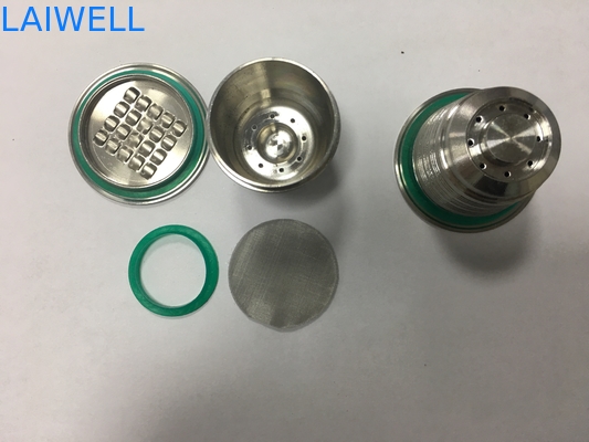 Torno do CNC que faz à máquina a cápsula do café SS304/o copo reusáveis filtro de café