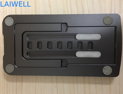 Suporte de alumínio fazendo à máquina 3.0mm do telefone celular do suporte do portátil do metal do torno feito sob encomenda do CNC