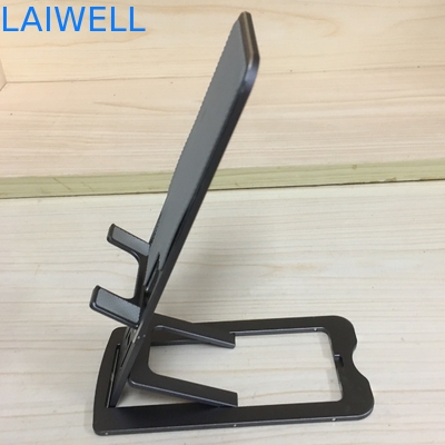 Suporte de alumínio fazendo à máquina 3.0mm do telefone celular do suporte do portátil do metal do torno feito sob encomenda do CNC