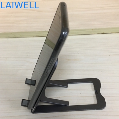 Suporte de alumínio fazendo à máquina 3.0mm do telefone celular do suporte do portátil do metal do torno feito sob encomenda do CNC