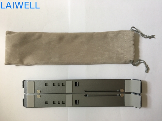 Suporte do portátil do metal da forma 220g 3.0mm/suporte refrigerando de anodização do computador