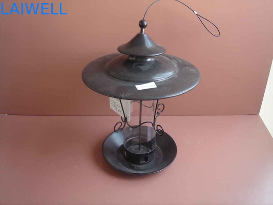 Alimentador de suspensão personalizado à prova de intempéries do amendoim do metal do alimentador do pássaro do metal