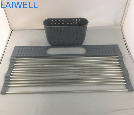 O GV dobrável 280mm 385mm sobre o dissipador rola acima a cremalheira da secagem do prato