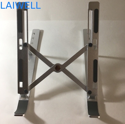 Suporte ajustável de Ipad do suporte Dustproof portátil do portátil do metal 250g para a mesa