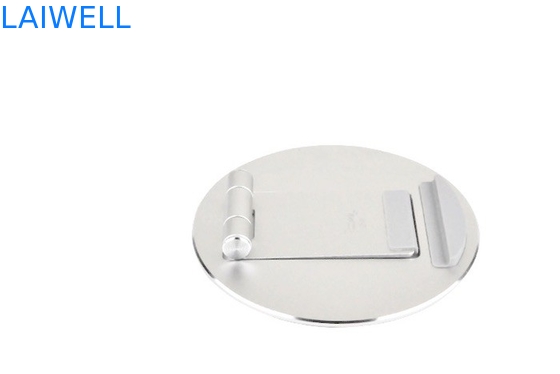 Suporte ergonômico de dobramento magro do telefone celular do suporte do portátil do metal de 147*147mm