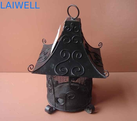 OEM do apoio do alimentador do pássaro do metal do ferro da prova da oxidação/do alimentador da casa pássaro do jardim