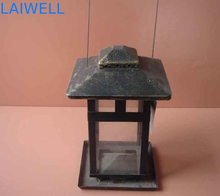 Esquilo da carcaça de dado resistente todo o alimentador do pássaro do metal que chapeia o revestimento
