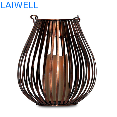 O bronze pintou castiçais das luzes do furacão de 260mm/castiçal do metal