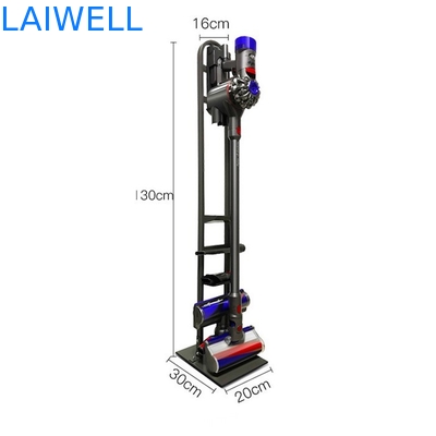 Furo de Dyson Vacuum Cleaner Storage Rack dos eletrodomésticos do metal do costume 3mm H127cm livre