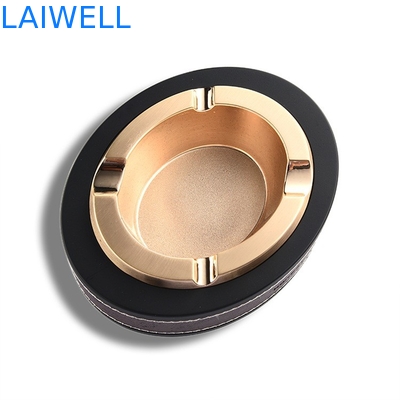 Cinzeiro 150*120*40mm do bolso do metal de Mini Zinc Alloy Die Casting