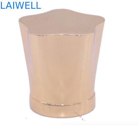 PVD que chapeia o projeto da estrela dos tampões de garrafa do perfume do diâmetro 23mm
