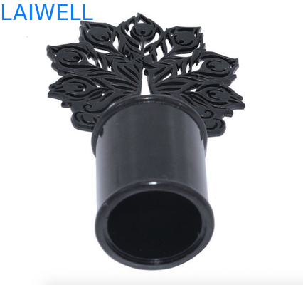 Chapeamento preto da cor dos tampões de garrafa do perfume da altura dos bens 72mm