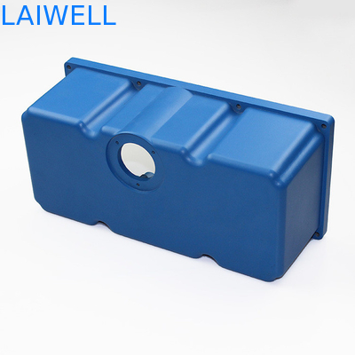 Metal Custom Die Casting Painted Blue Color Alumínio Equipamento Médico Peça sobressalente para o Mercado Global