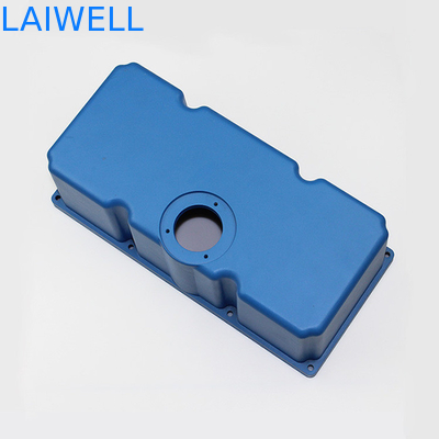 Metal Custom Die Casting Painted Blue Color Alumínio Equipamento Médico Peça sobressalente para o Mercado Global