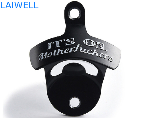 Design criativo estilo Metal Die Casting Zinc Alloy Parede montada abertura de garrafas para festa jogo presente
