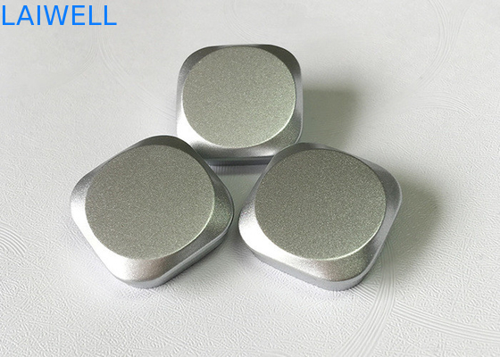 A precisão 0.05mm o metal da tolerância que morre as peças da carcaça prateia botões ligas de zinco