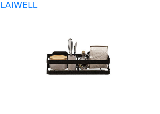 Moderno simplifique prateleiras da cremalheira/condimento da parede do condimento SS201 de 35cm