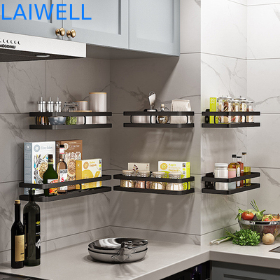 201 organizador fixado na parede de aço inoxidável do condimento dos Kitchenwares 25cm-40cm