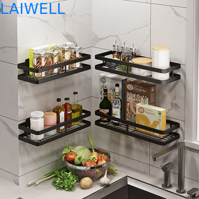 201 organizador fixado na parede de aço inoxidável do condimento dos Kitchenwares 25cm-40cm